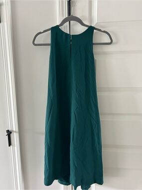 Sleeveless Teal/Emerald Green Shift Dress Classy and Minimal